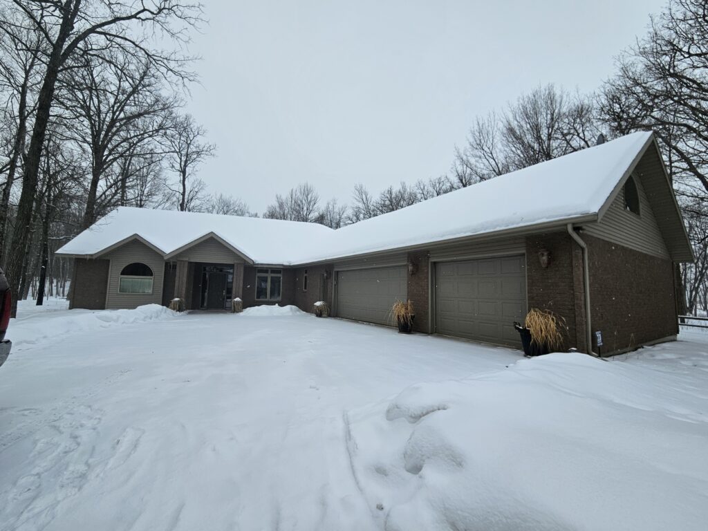 Exterior of a home during an inspection in Aitkin MN